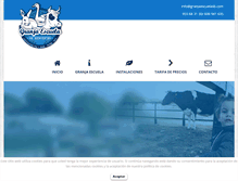 Tablet Screenshot of granjaescuelasb.com